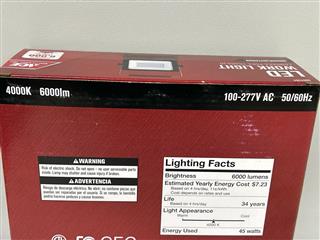 Ace 6000 lm LED Corded Stand (H or Scissor) Work Light NEW